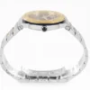Versace Greca Logo Moonphase Black Dial Two Tone Steel Strap Watch for Men - VE7G00223