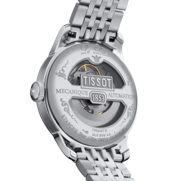 Tissot Le Locle Powermatic 80 Silver Dial Silver Steel Strap Watch for Men - T006.407.11.033.03