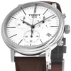 t1224171601100_5ec2f6b8cc98c Tissot Carson Premium Chronograph White Dial Brown Leather Strap Watch For Men - T122.417.16.011.00