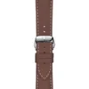 t127.407.16.031.00_zoombracelet Tissot Gentleman Powermatic 80 Silicium Silver Dial Brown Leather Strap Watch For Men - T127.407.16.031.00