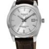 t1274071603101_1654186087 Tissot Gentleman Powermatic 80 Silicium Silver Dial Brown Leather Strap Watch For Men - T127.407.16.031.01