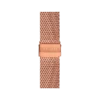tissot-t1014173303101 Tissot T Classic PR 100 Chronograph Silver Dial Rose Gold Mesh Bracelet Watch For Men - T101.417.33.031.01