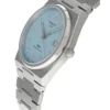 tissot-t137.407.11.351.00_2 Tissot PRX Powermatic 80 Ice Blue Tiffany Dial Silver Steel Strap Watch for Men - T137.407.11.351.00