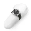 Tissot Gentleman Powermatic 80 Silicium Black Dial Brown Leather Strap Watch For Men - T127.407.16.051.01