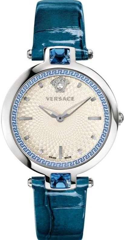 van020016-1479316652-9293_1b2ee3e8-ca05-43ae-ba5a-c784b0253f4c Versace Olympo Gleam White Dial Green Leather Strap Watch for Women - VAN020016