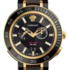 vcn040017_1542135332_1 Versace V Extreme Pro Two Tone Dial Stainless Steel Strap Watch for Men - VCN040017