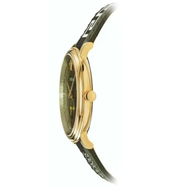veb3_1200x1200_d548735d-3711-4d35-91d0-a09fa5ecf4b1 Versace V-Circle Quartz Green Dial Green Leather Strap Watch for Men - VEBQ01519