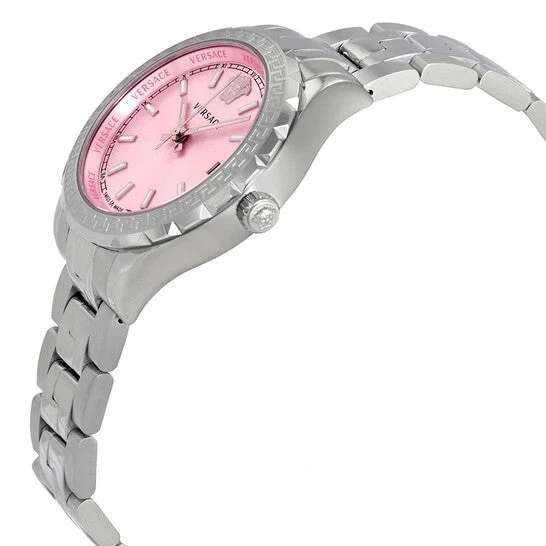 versace-hellenyium-pink-dial-ladies-stainless-steel-watch-v12010015-_2 Versace Hellenyium Pink Dial Silver Steel Strap Watch for Women - V12010015
