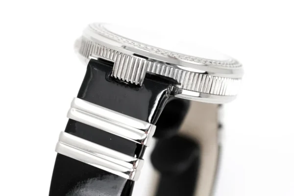 versace-ladies-watch-v-metal-patent-black-vlc010014-272429_236f97b1-ab1c-466b-9c3e-6d7b3b9dbc23 Versace V Metal Icon Silver Dial Black & Silver Strap Watch for Women - VLC010014