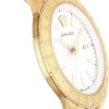 versace-univers-ve2c00521-orologio-uomo-al-quarzo Versace Univers Quartz White Dial Gold Steel Strap Watch for Men - VEBK00518
