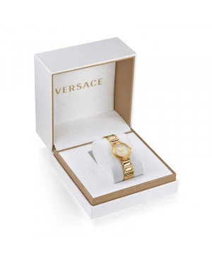 versace-vet300221_5408bb8e-e9dd-4664-bf7a-d5d27fc2ee3b Versace Mini Virtus Quartz White Dial Gold Steel Strap Watch For Men - VET300221