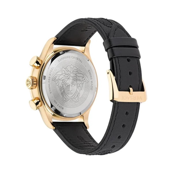 versace-watches-gents-hellenyium-gold-tone-white-silver-watch-ve2u00222-p38011-162137_image_9ea4c128-cba8-4615-825a-4b5c74925f1e Versace V-Ray Blue Chronograph Blue Dial Blue Leather Strap Watch for Men - VDB030014