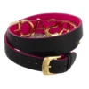 versace_189996_3_master Versace V-Flare Quartz Black Dial Black Leather Strap Watch for Women - VEBN00218