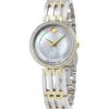 0607085-1_1 Movado Esperanza Mother of Pearl Dial Two Tone Steel Strap Watch For Women - 0607085