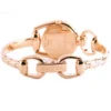 086_208_ya139508-5 Gucci Horsebit Collection Diamonds Mother of Pearl Dial Rose Gold Steel Strap Watch For Women - YA139508