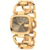0_2ab5e4a9-47d2-40b1-94b6-f48ff61676e1-390391 Gucci G Gucci Sunbrushed Brown Dial Rose Gold Steel Strap Watch For Women - YA125511