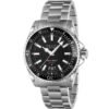 Gucci Dive Quartz Black Dial Silver Steel Strap Watch For Men - YA136301