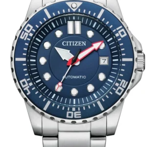 0_75b7344b-816f-424c-864a-469d1f950820 Citizen Promaster Mechanical Blue Dial Silver Steel Strap Watch For Men - NJ0121-89L