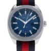 0_7a862c04-70fc-4232-ad67-d85ee41cdb48 Gucci GG2570 Quartz Blue Dial Blue & Red Nylon Strap Watch For Men - YA142304