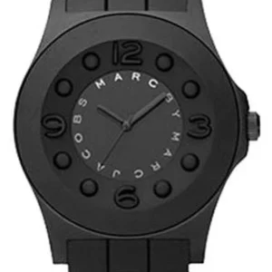 Marc Jacobs Pelly Black Dial Black Steel Strap Watch for Women - MBM2510