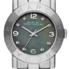 0_bedd1611-7023-4bbd-ae13-f4861092dbed Marc Jacobs Amy Analog Mother of Pearl Grey Dial Silver Steel Strap Watch for Women - MBM8608