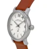 0ba26daa-7ca8-448f-bb35-035511b7de62-634572 Marc Jacobs Baker White Dial Brown Leather Strap Watch for Women - MBM1270