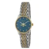 1-1_1bd2ca4f-cd32-4697-bf8e-b546a1a695dc Gucci G Timeless Quartz Blue Dial Two Tone Steel Strap Watch For Women - YA1265029
