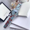 Gucci G Timeless Quartz Blue Dial Blue Leather Strap Watch For Men - YA1264080