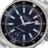 121491 Gucci Dive Quartz Black Dial Silver Steel Strap Watch For Men - YA136212