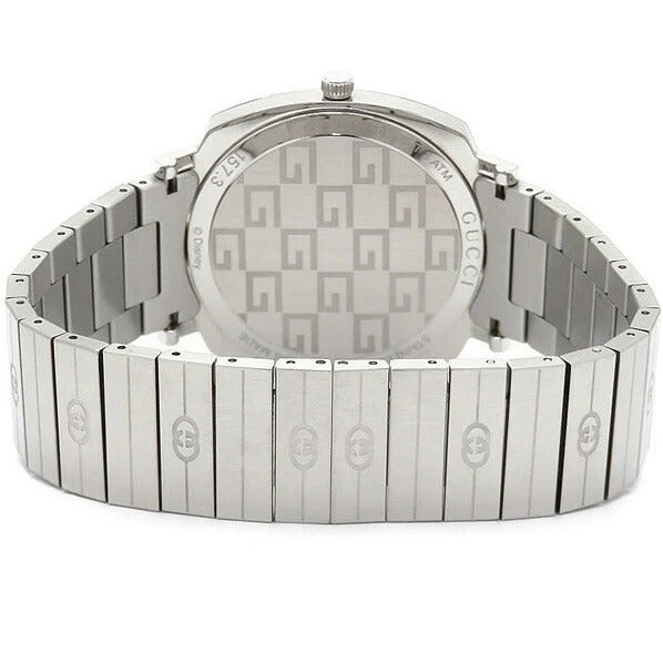 1232109810016_2 Gucci Grip x Disney Quartz Silver Dial Silver Steel Strap Unisex Watch - YA157419