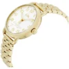 14502261_2-282382 Coach Delancey Classic White Dial Gold Steel Strap Watch for Women - 14502261
