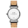 Coach Madison White Dial Black Leather Strap Watch for Women - 14502399