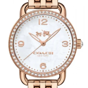 14502479-1455122903-7920_1b6c7b23-3693-41c7-bdff-5704ebe2a3db Coach Delancey Mother of Pearl White Dial Rose Gold Steel Strap Watch for Women - 14502479