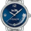 14502693-600x982 Coach Glitz Blue Dial Silver Steel Strap Watch for Women - 14502693