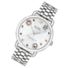 14502810img1_2fe30b6a-e43b-45fe-9485-3654aebfff3b Coach Delancey White Dial Silver Steel Strap Watch for Women - 14502810
