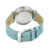 145032712 Coach Perry Mother of Pearl White Dial Blue Leather Strap Watch for Women - 14503271