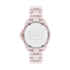 Coach Preston Pink Dial Pink Steel Strap Watch for Women - 14503465
