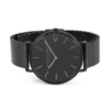 Coach Charles Black Dial Black Mesh Bracelet Watch for Men - 14602148