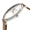 14602152_2 Coach Charles Silver Dial Brown Leather Strap Watch for Men - 14602152