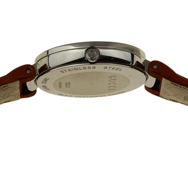 14882991f_4683c8fe-075c-4373-9ff6-fd63121c027e Gucci Interlocking G Brown Dial Brown Leather Strap Watch For Women - YA133319
