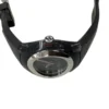 1593677054 Gucci Sync Quartz Black Dial Black Rubber Strap Watch For Men - YA137301