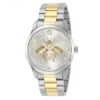 1720935784-608826 Gucci G Timeless Silver Dial Two Tone Steel Strap Watch For Women - YA1264131