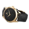 17371348_4 Gucci G Timeless Quartz Black Dial Black Leather Strap Watch For Women - YA1264034A