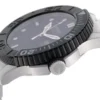 Gucci G Timeless Black Dial Silver Steel Strap Watch For Men - YA126249