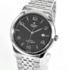 1926602bb5d519aaa Tudor 1926 Automatic Black Dial Silver Steel Strap Watch for Men - M91650-0002