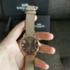1b4dc5adde8097198e7a69451c43894f-809475 Coach Delancey Grey Dial Grey Leather Strap Watch For Women - 14502797