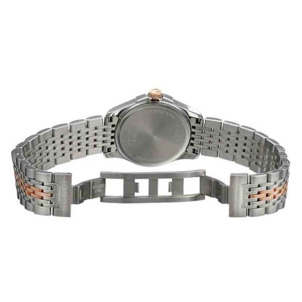 2-109_13fff396-8bbc-4c3a-9bc1-172e6fd134ba Gucci G Timeless Diamonds Mother of Pearl Dial Two Tone Mesh Bracelet Watch for Women - YA126513