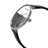 20200509165535_3211_927d0695-9631-4a0e-ad95-f8a7b8a0030a Calvin Klein Rise White Grey Dial Black Leather Strap Watch for Women - K7A231C3