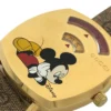 2173462633_630994fe-f34c-4779-b1a9-0a199fda6d43 Gucci Grip Disney Mickey Mouse Gold Dial Brown Leather Strap Watch For Women - YA157420