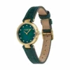 22072053 Coach Park Analog Green Dial Green Leather Strap Watch for Women - 14503534